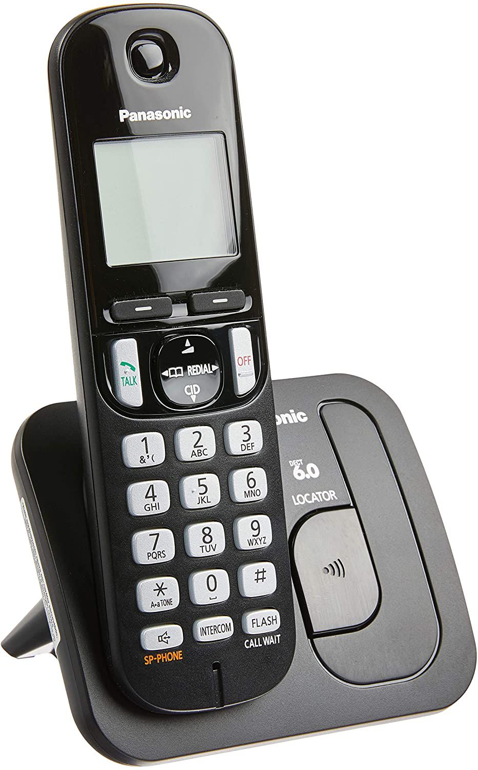 Panasonic KX-TGC210 Telefone Fixo Sem Fios Cinzento/Preto