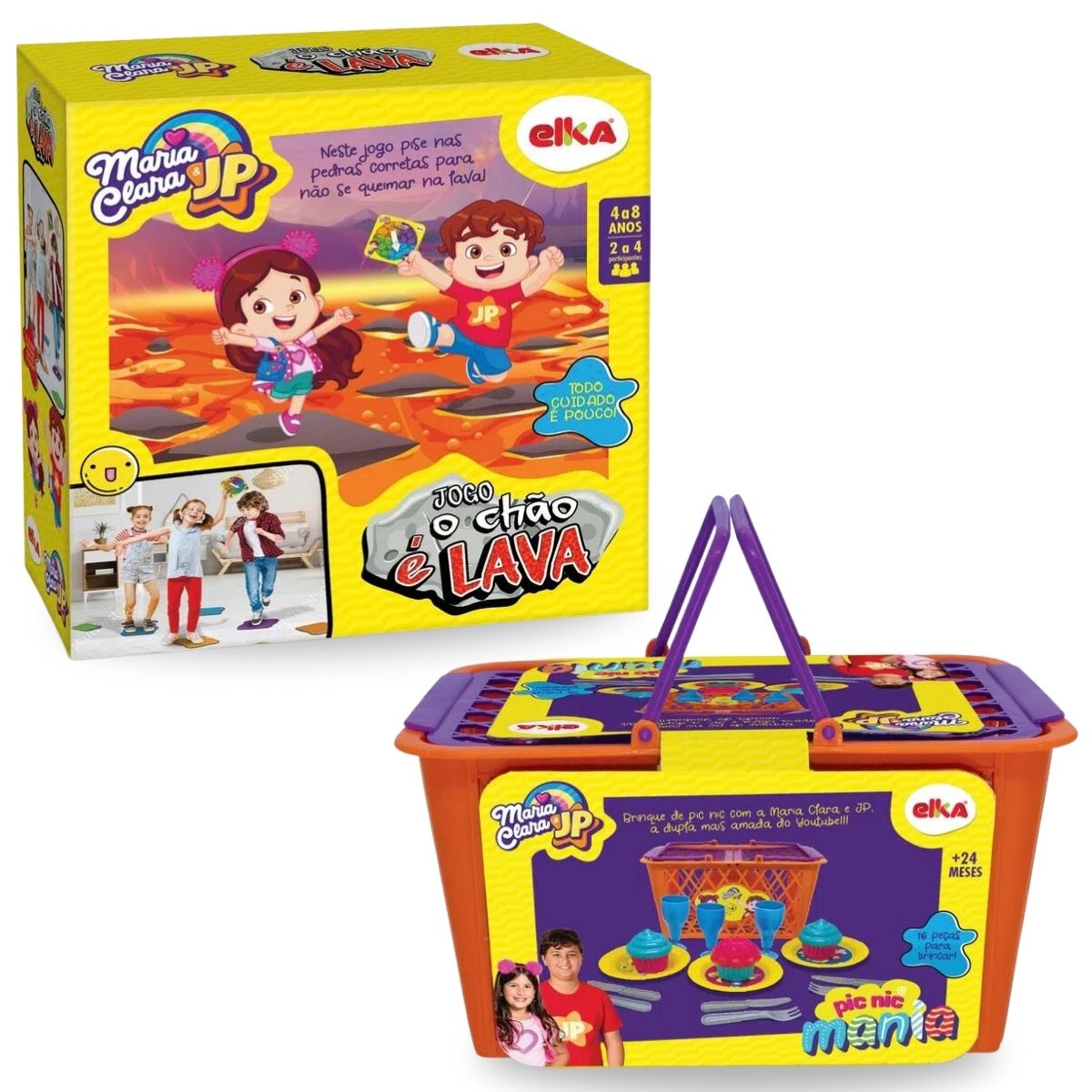 Jogo Terremoto - Maria Clara & JP - Mary Toys Brinquedos