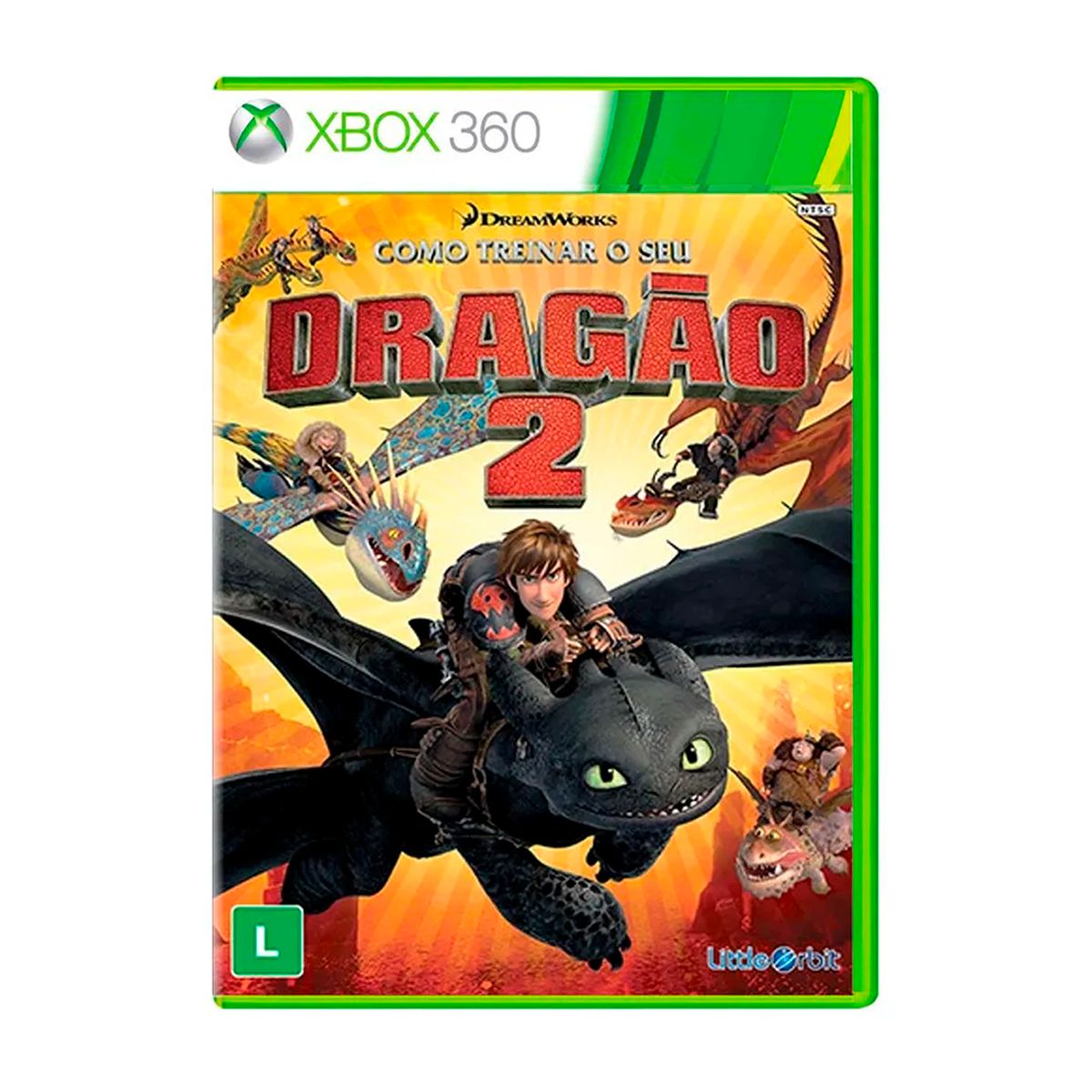 Jogo Dreamworks Dragons [ Como Treinar O Seu Dragão ] Switch