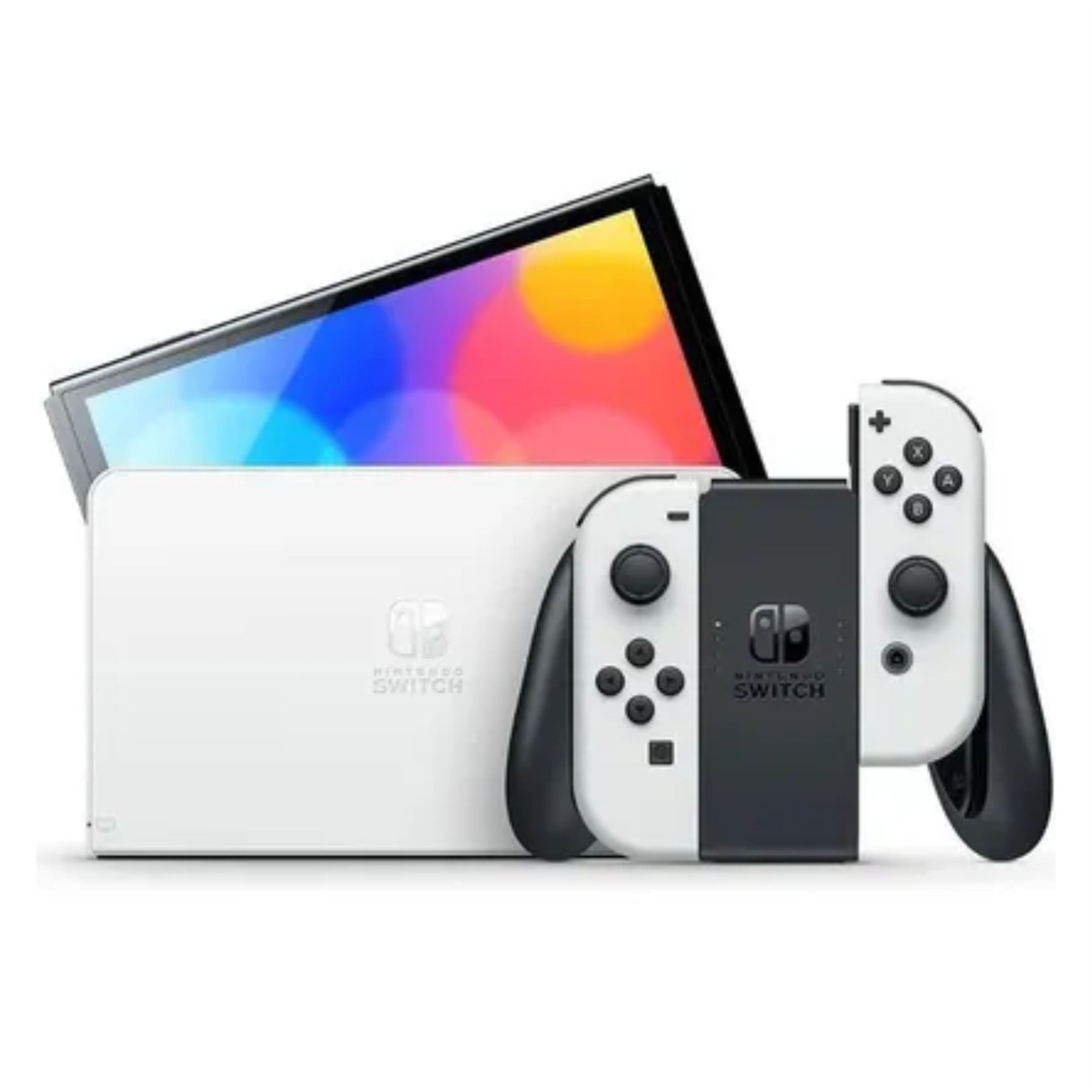 Console Nintendo Switch 64GB Oled Branco + Jogos Digitais + Cartão