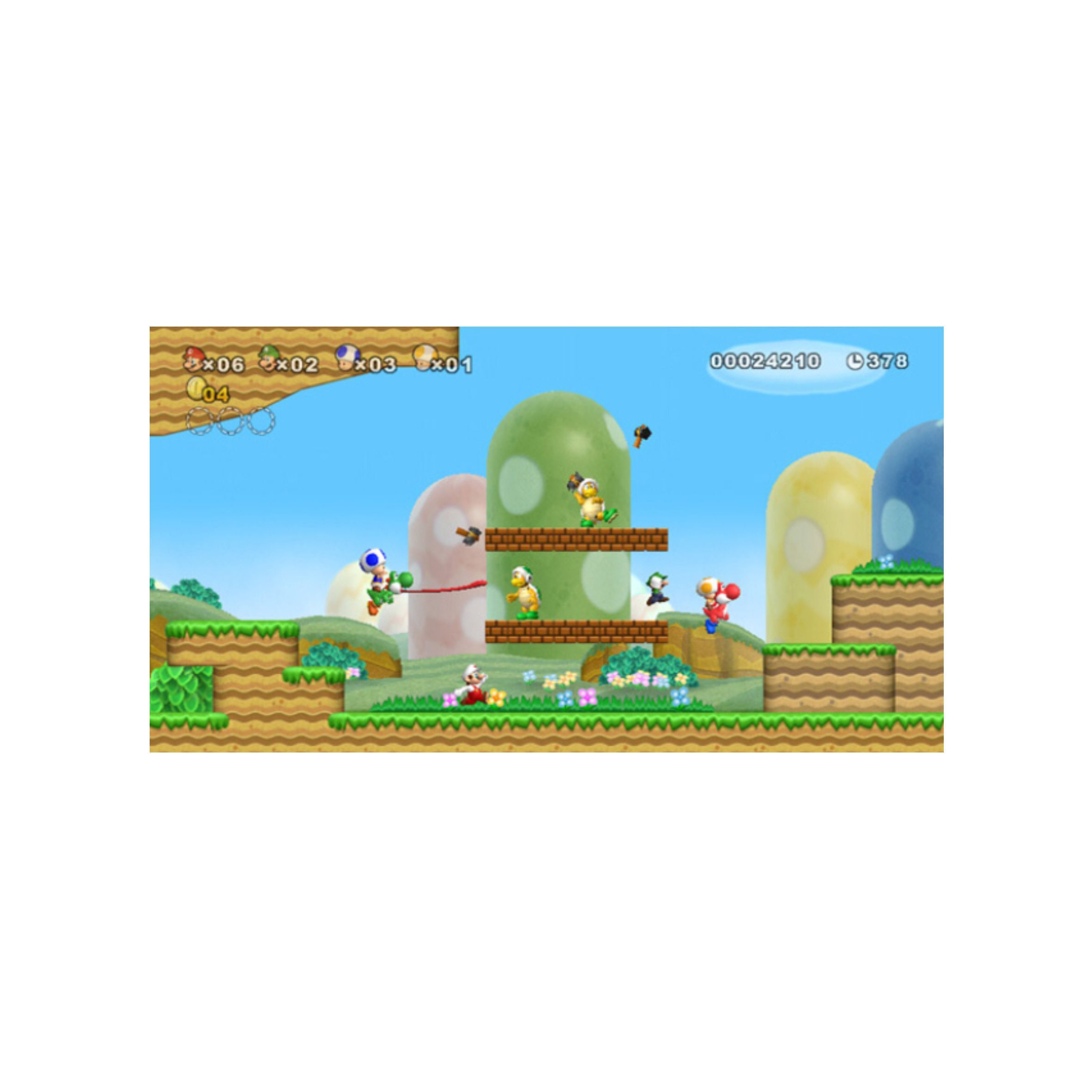 Jogo New Super Mario Bros Wii - Wii Seminovo - SL Shop - A melhor