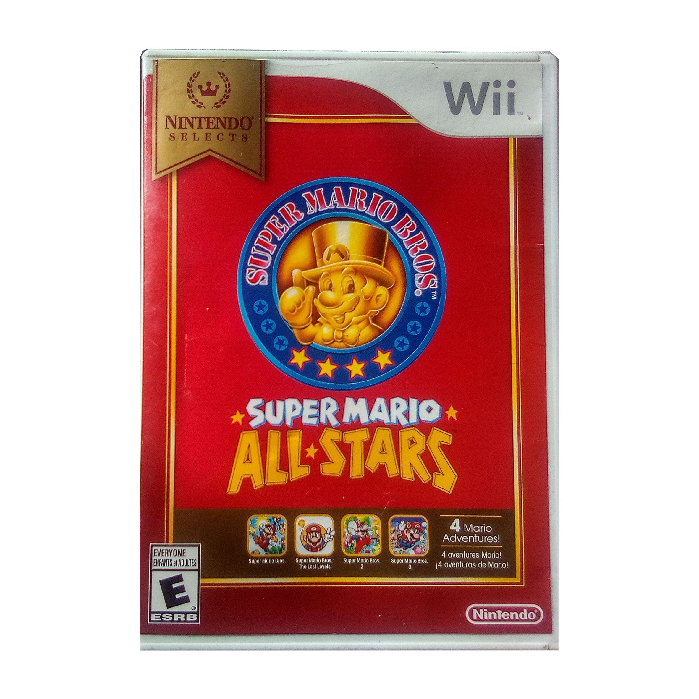 Jogo Super Mario All Stars - Wii Seminovo - SL Shop - A melhor loja de  smartphones, games, acessórios e assistência técnica