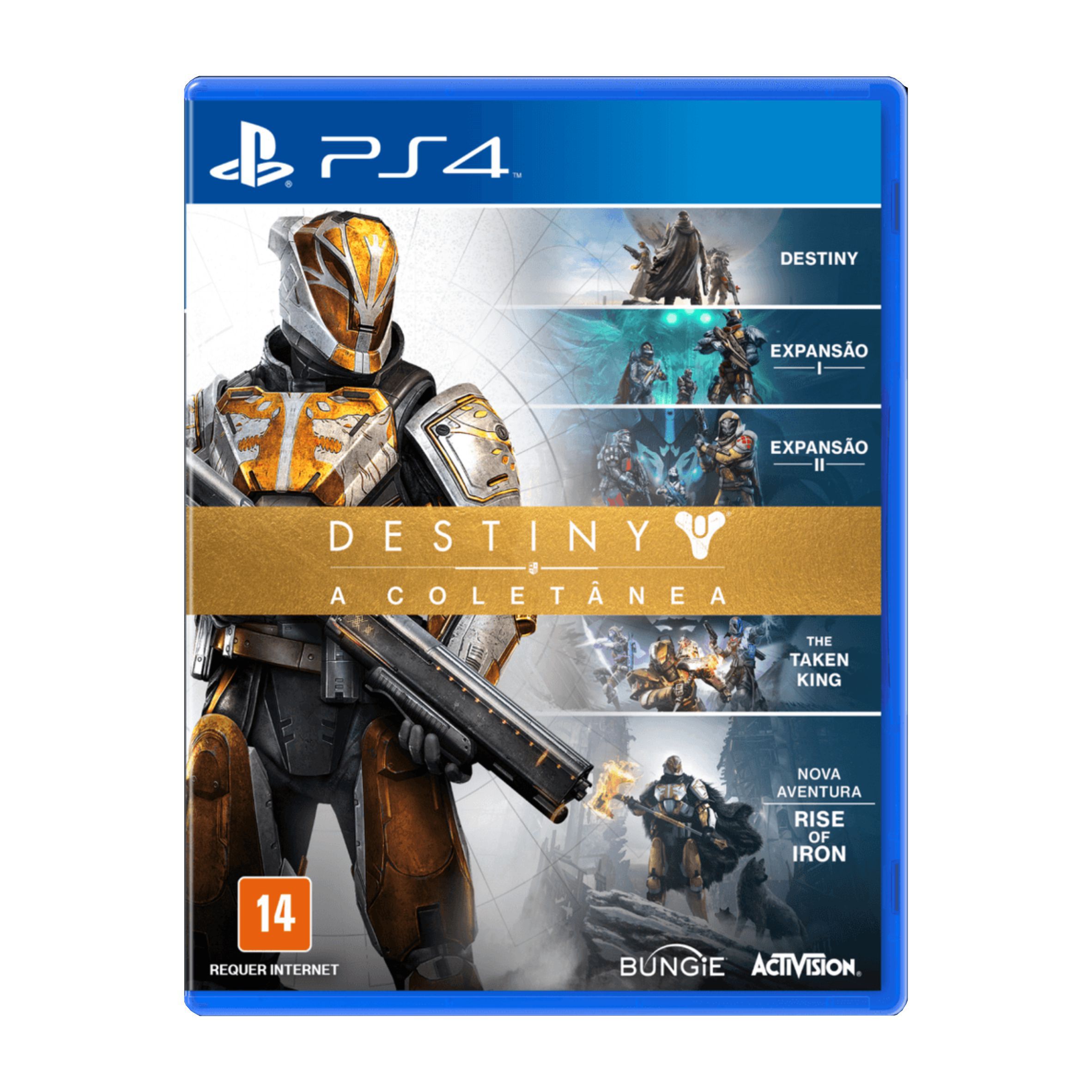 Jogo Destiny: A Coletânea para PS4 Ação Tiro Uso Remoto - ACTIVISION - Loja  Planeta Digital