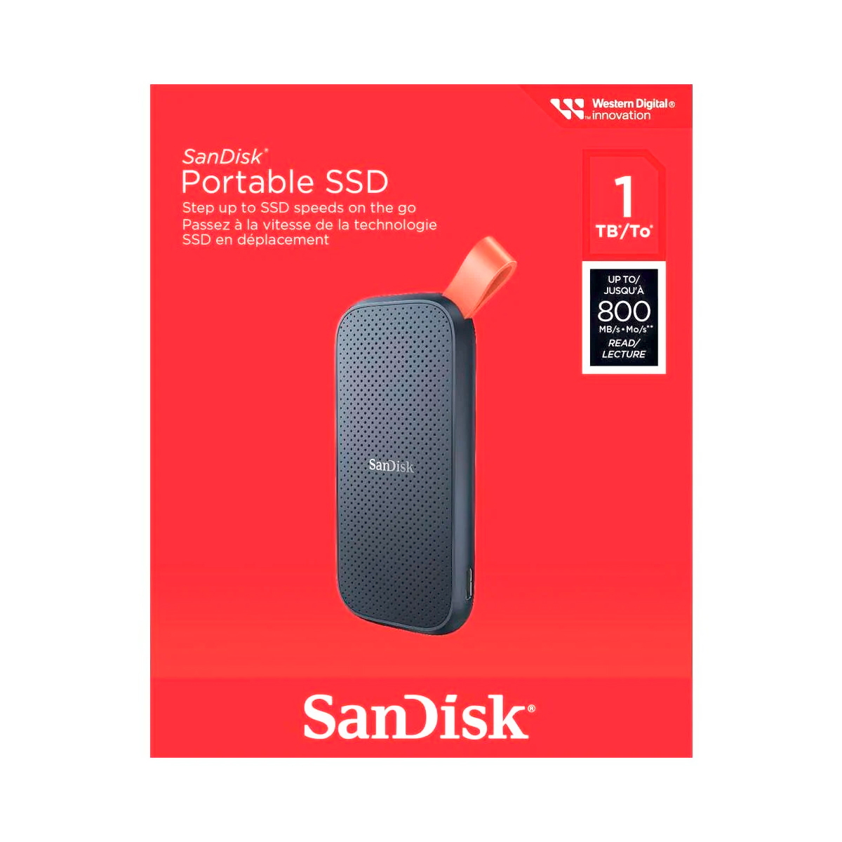 SSD Externo 1TB SanDisk SDSSDE30-1T00-G26 USB-C - SL Shop - A