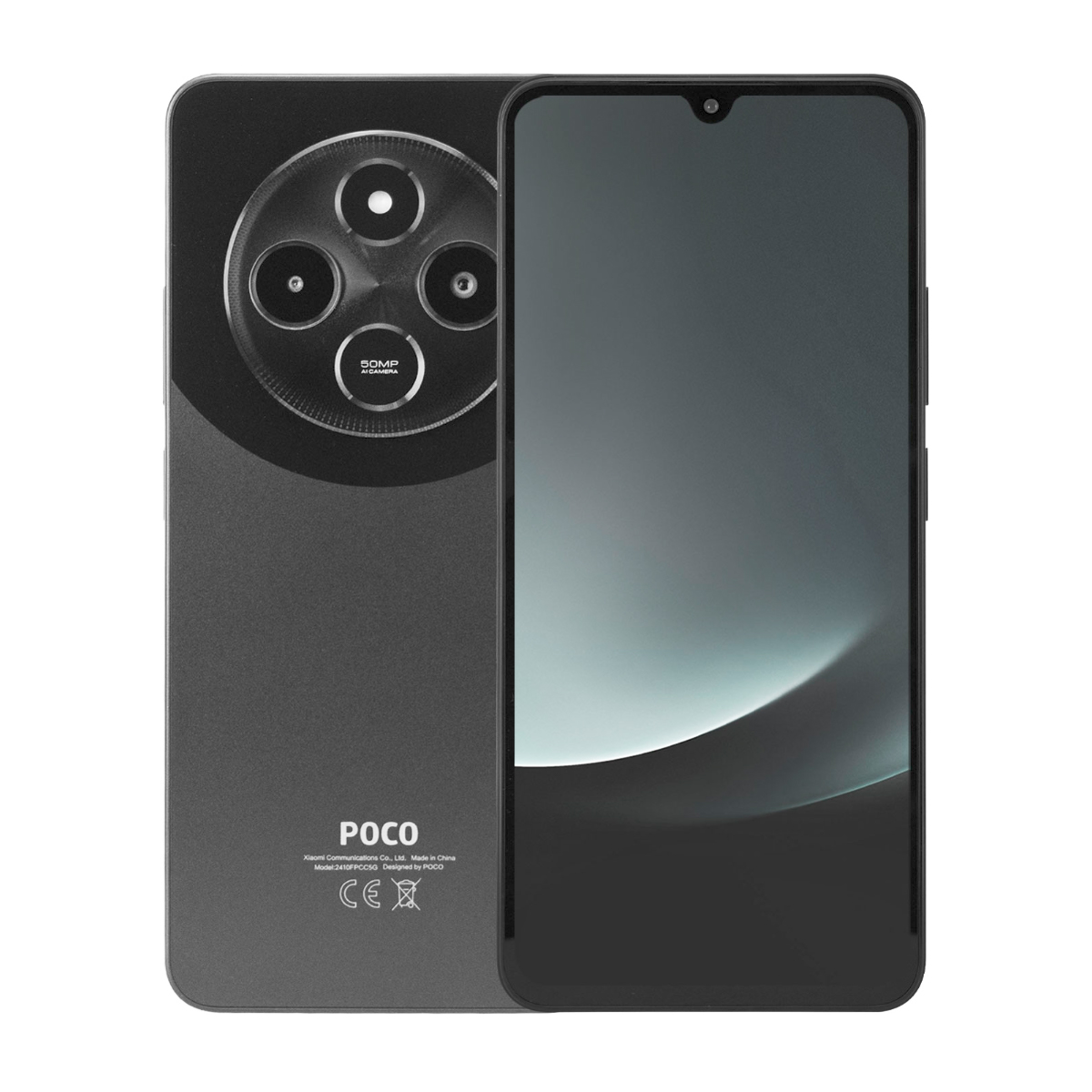 Smartphone Poco C75 128GB 6GB Preto - SL Shop - A melhor