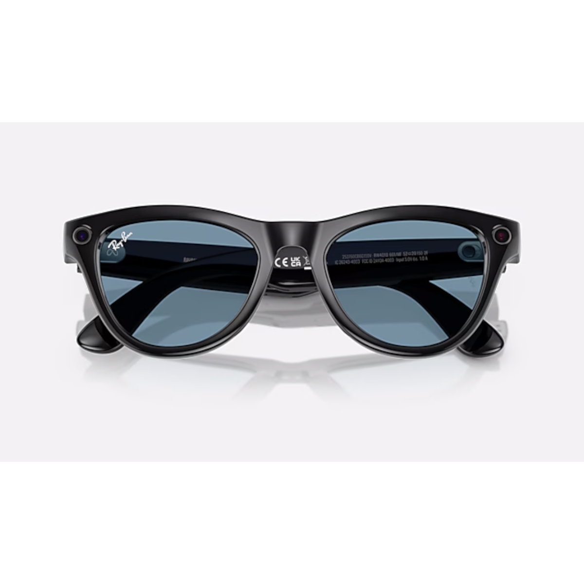 Óculos de Sol Smart Ray-Ban Meta Skyler RW4010 Transitions Preto