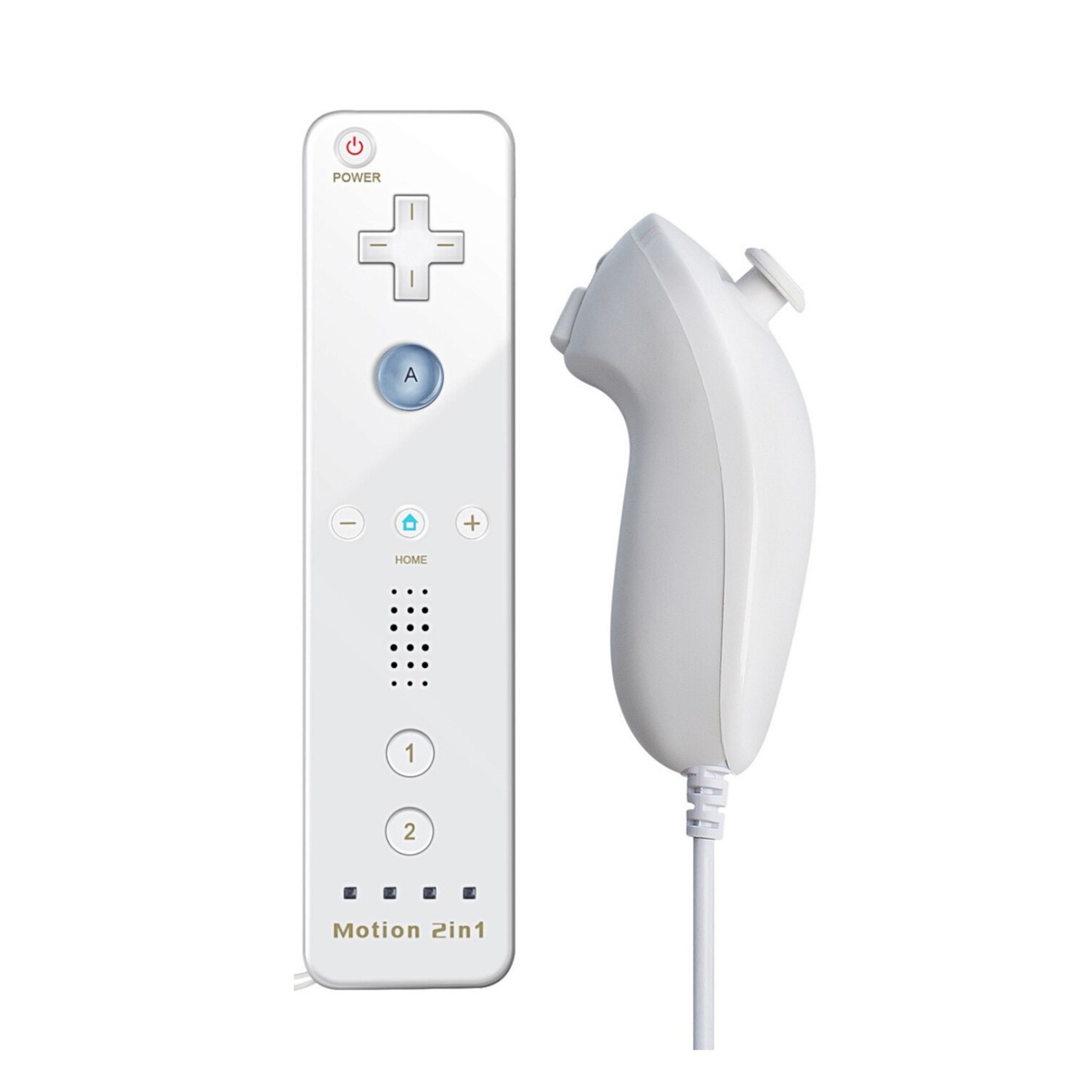 Controle Remote + Nunchuk - Wii - Sl Shop - SL Shop - A melhor