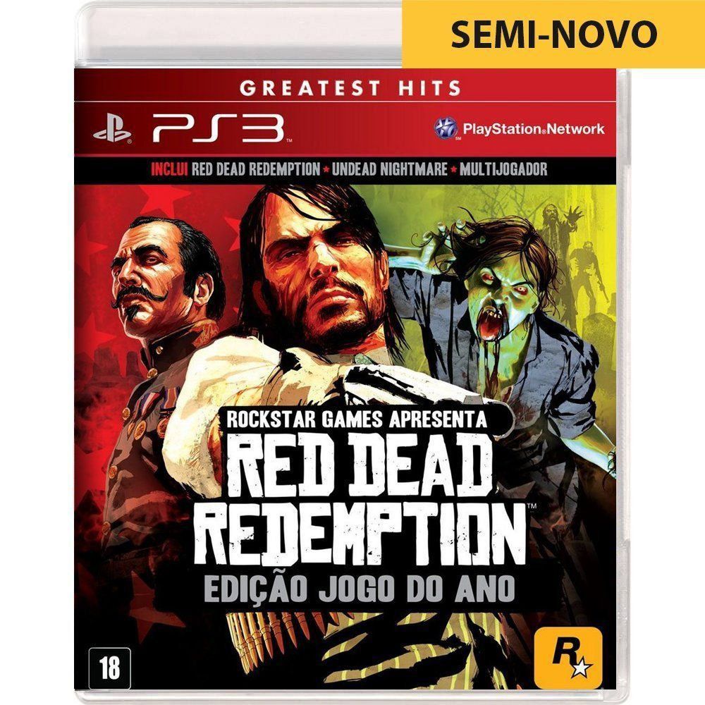 Jogo Red Dead Redemption (Greatest Hits) - PS3 - Loja Sport Games