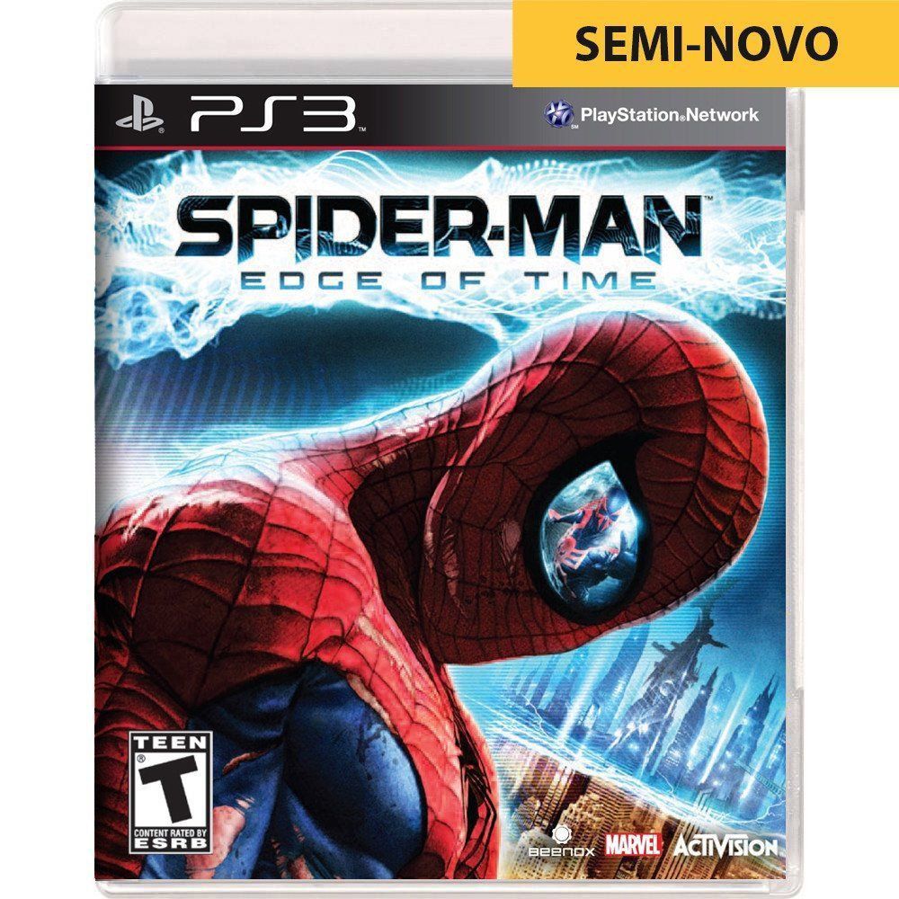 Jogo Spider Man Edge of Time - PS3 Seminovo - SL Shop - A melhor loja de  smartphones, games, acessórios e assistência técnica