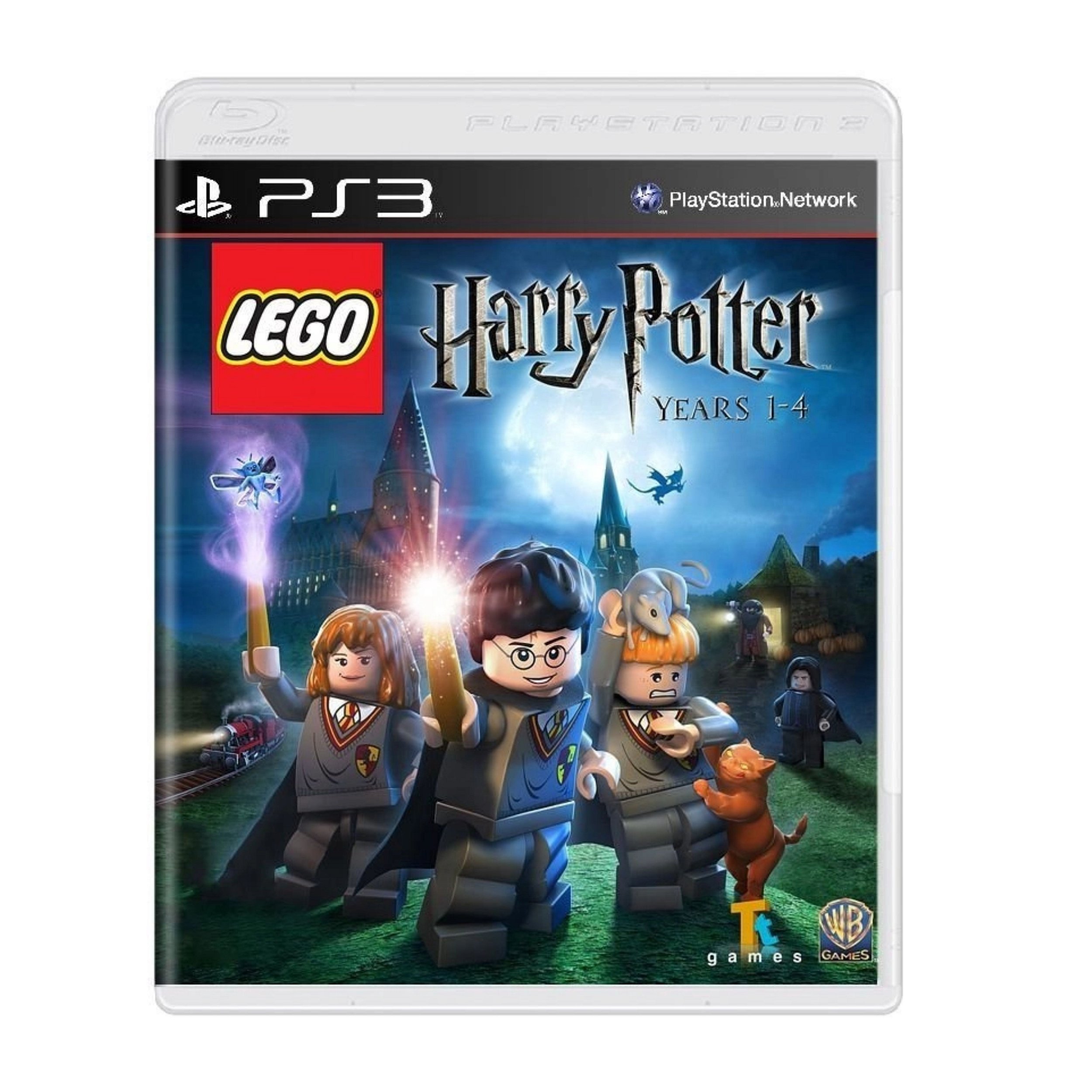 Jogo Lego Harry Potter 1-4 Ps3 - Mídia Física Original