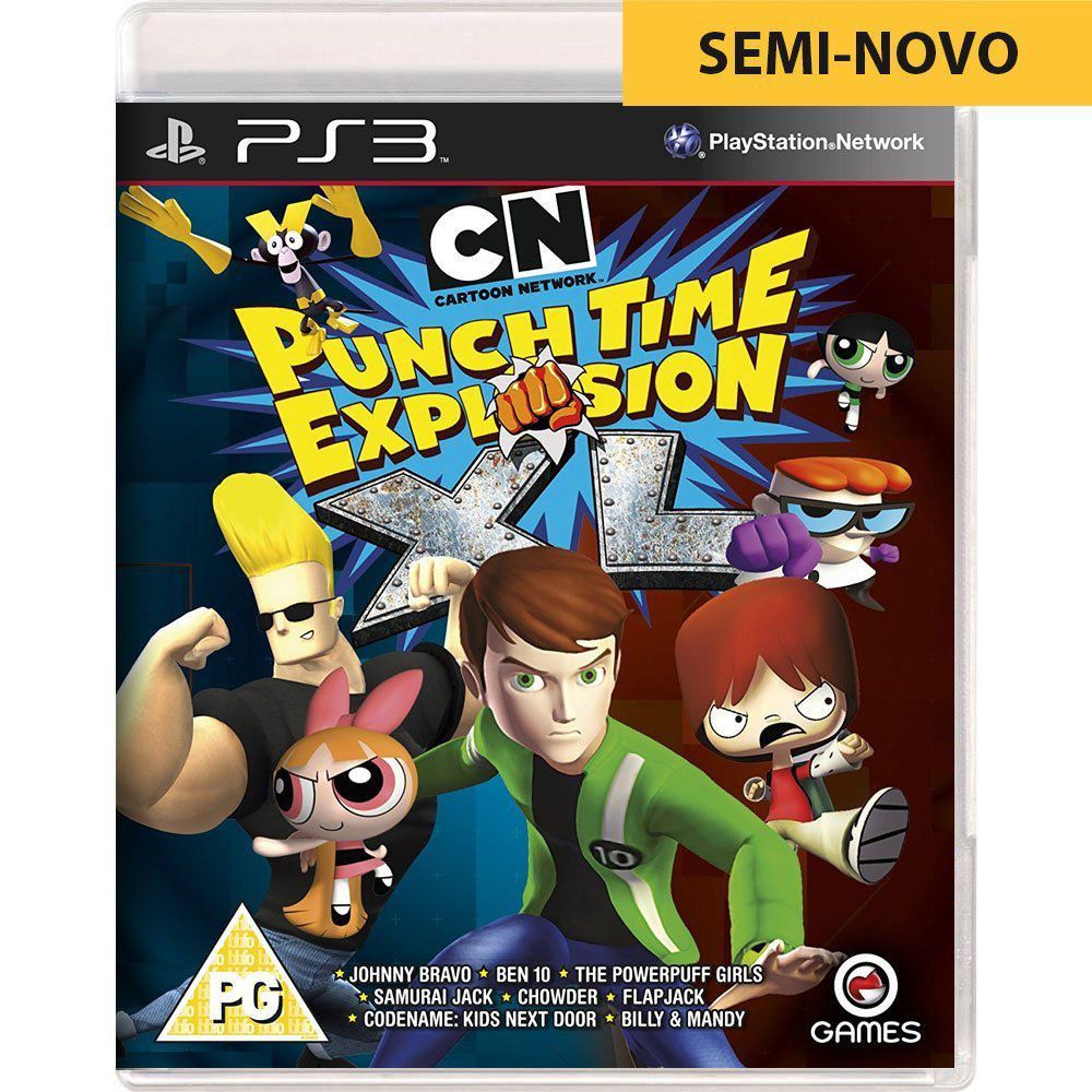 Cartoon Network Punch Time PS3 PSN - Donattelo Games - Gift Card PSN, Jogo  de PS3, PS4 e PS5