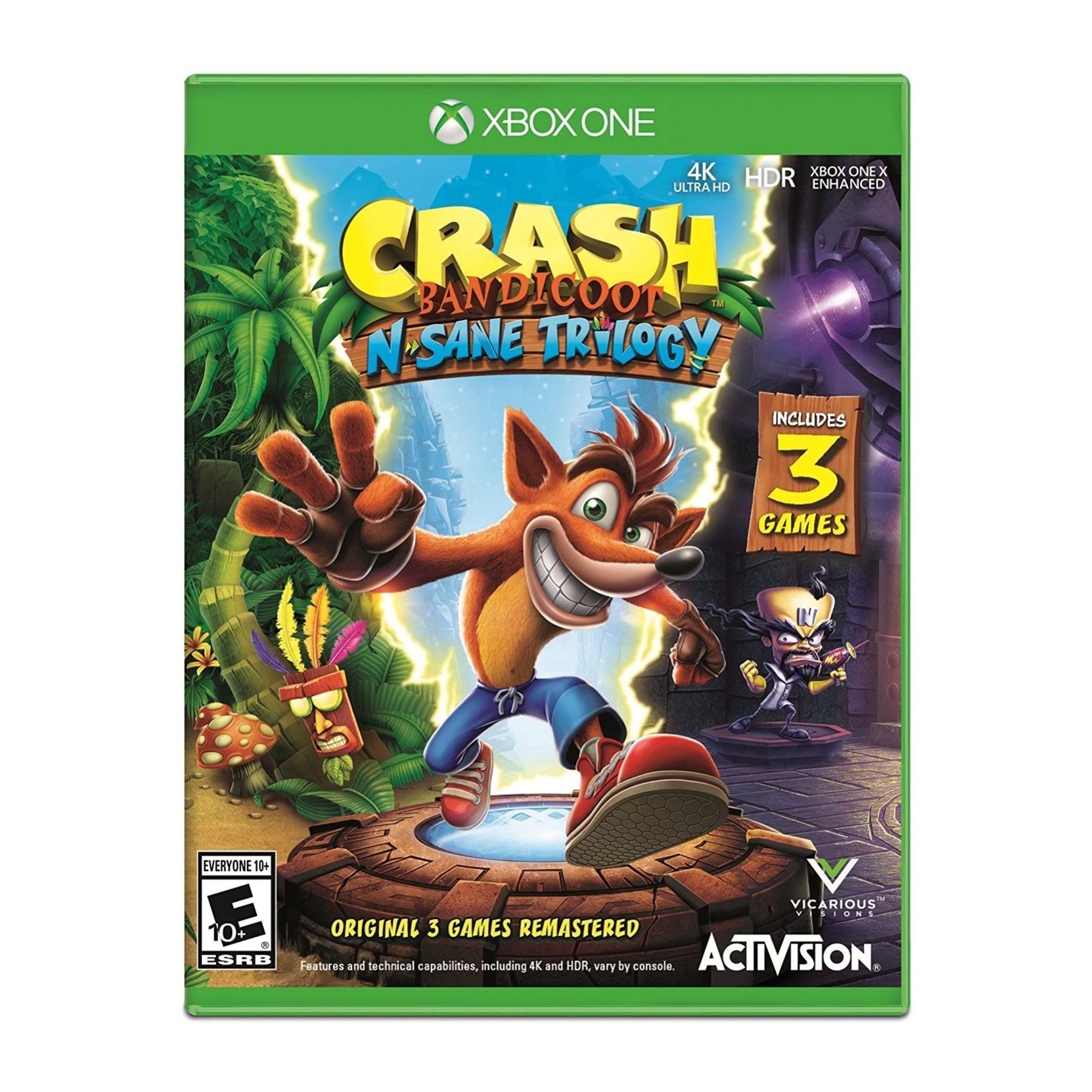 Jogo Crash Bandicoot N. Sane Trilogy - Xbox One Seminovo - Sl Shop