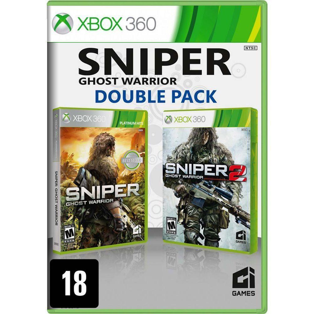 Jogo Sniper Ghost Warrior- Xbox 360 - LOJA CYBER Z - Loja Cyber Z