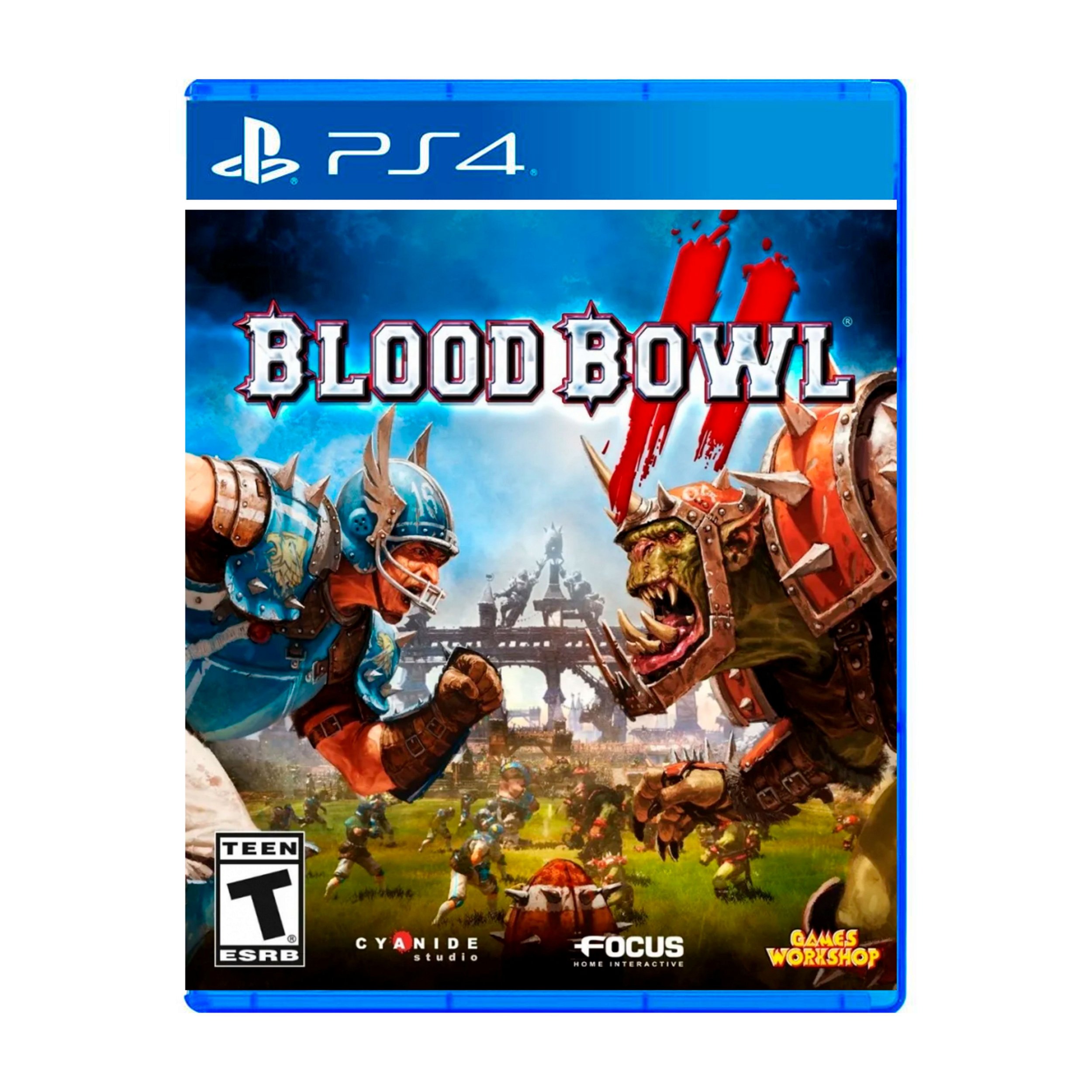 Jogo Ps4 Blood Bowl 2 Warhammer Futebol American Game Físico