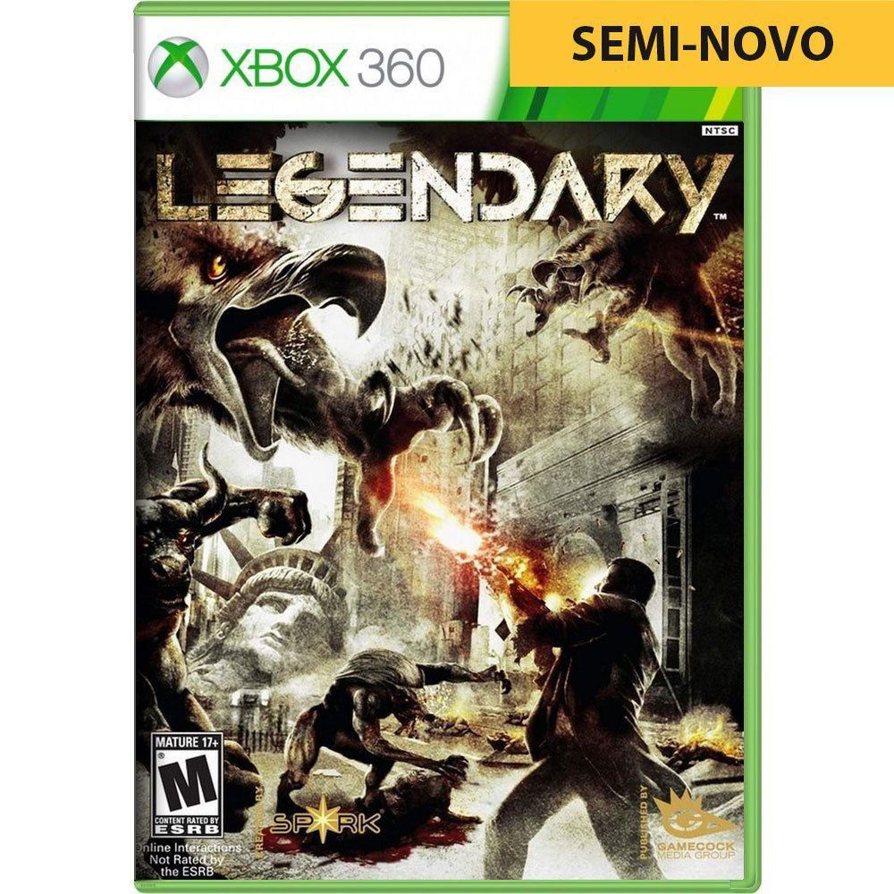 Jogo Legendary - Xbox 360 Seminovo - SL Shop - A melhor loja de