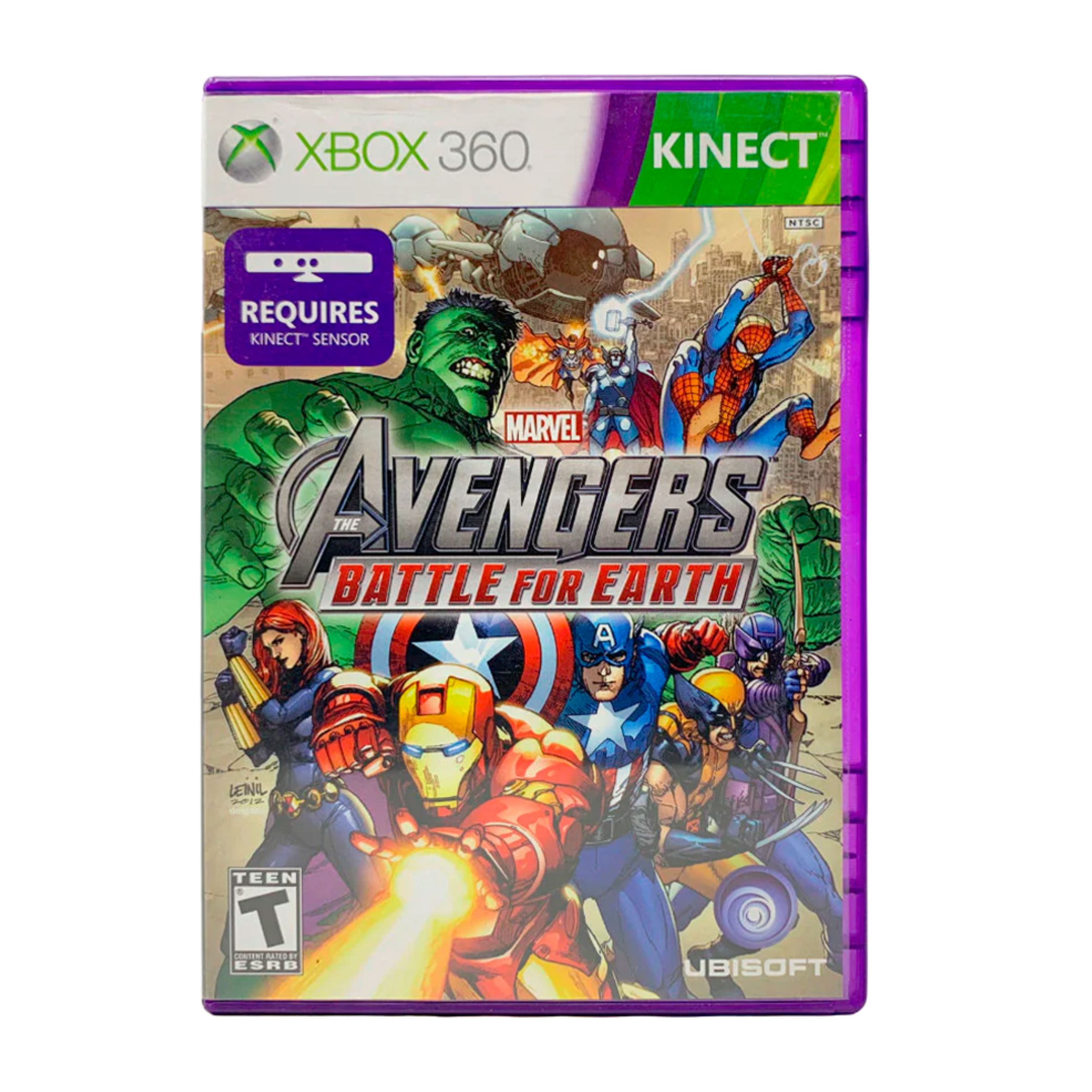 Jogo Marvel Avengers Battle For Earth Xbox 360 Ubisoft com o