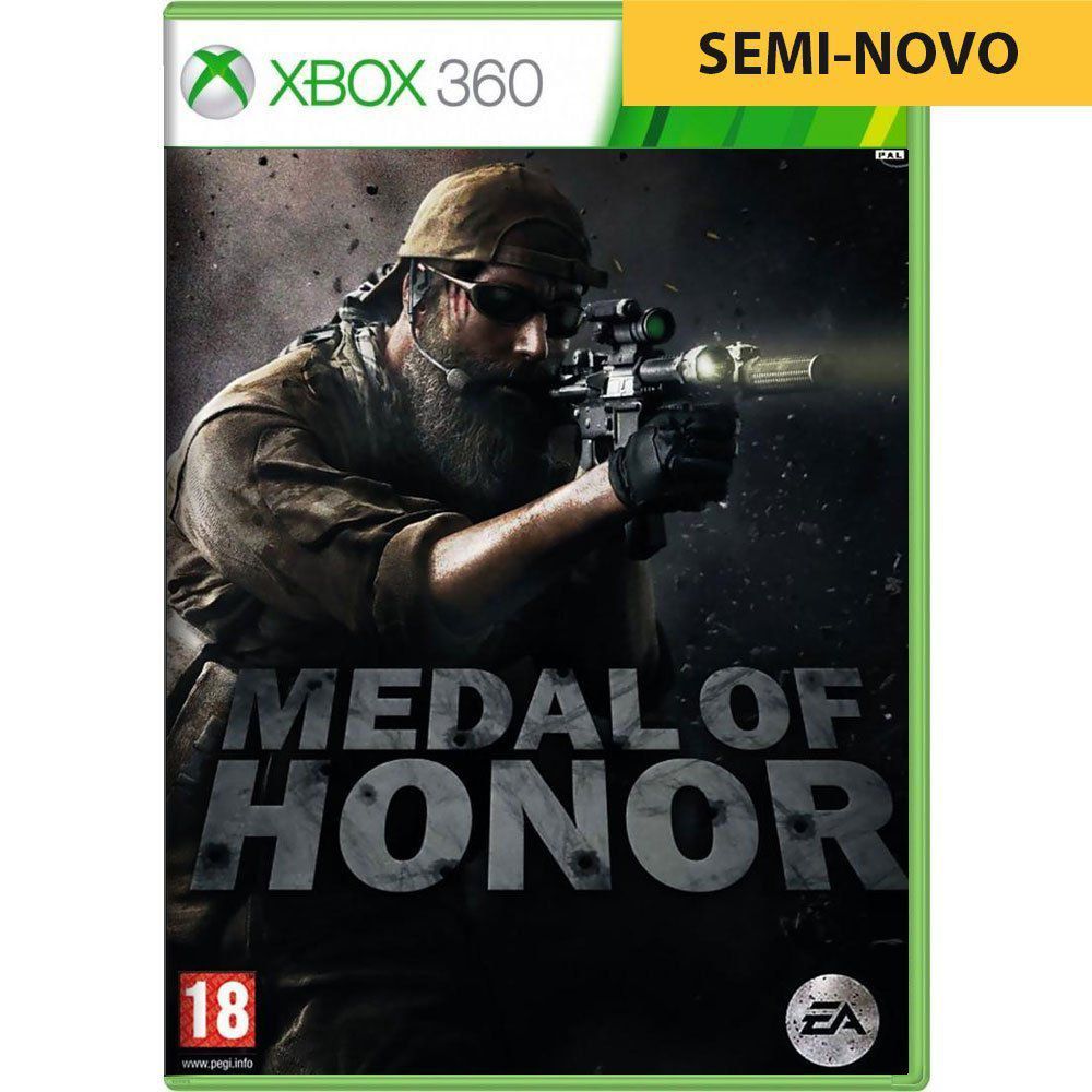 BH GAMES - A Mais Completa Loja de Games de Belo Horizonte - Medal of Honor  - Xbox 360