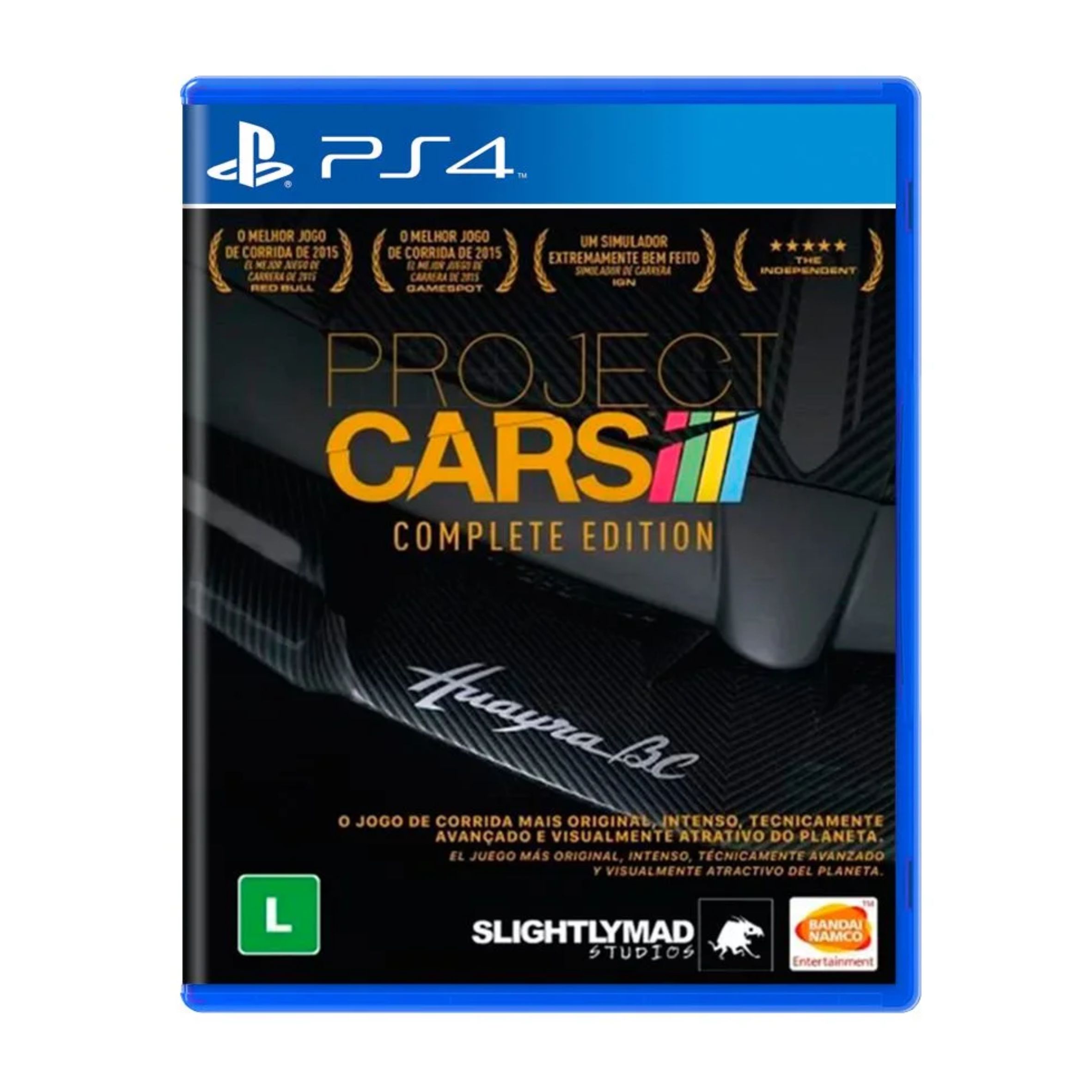 Project Cars PS4 mídia física