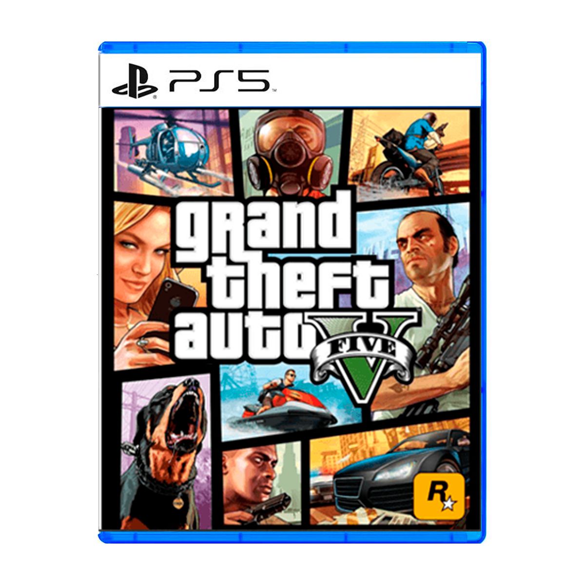 OFERTA: Jogo GTA 5, Grand Theft Auto V, Mídia Física, PS5 por R