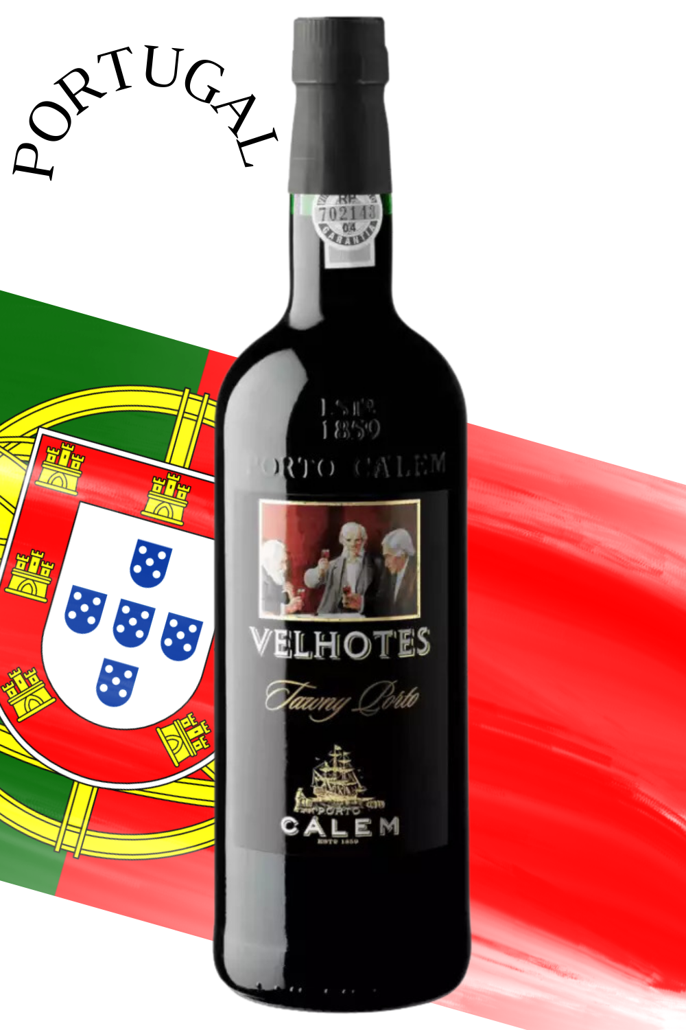 Vinho Porto Calem Velhotes Tawny - adegaalmeida.com.br - Adega Almeida