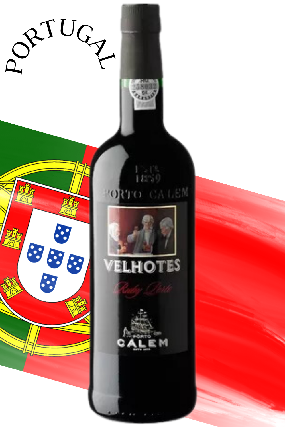 Vinho Porto Calem Velhotes Ruby - adegaalmeida.com.br - Adega Almeida