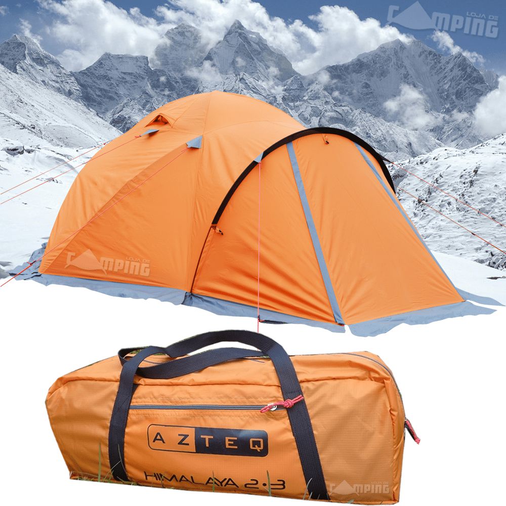 Barraca Técnica Azteq Himalaya 2/3 Pessoas Impermeável 6.000mm Leve ...