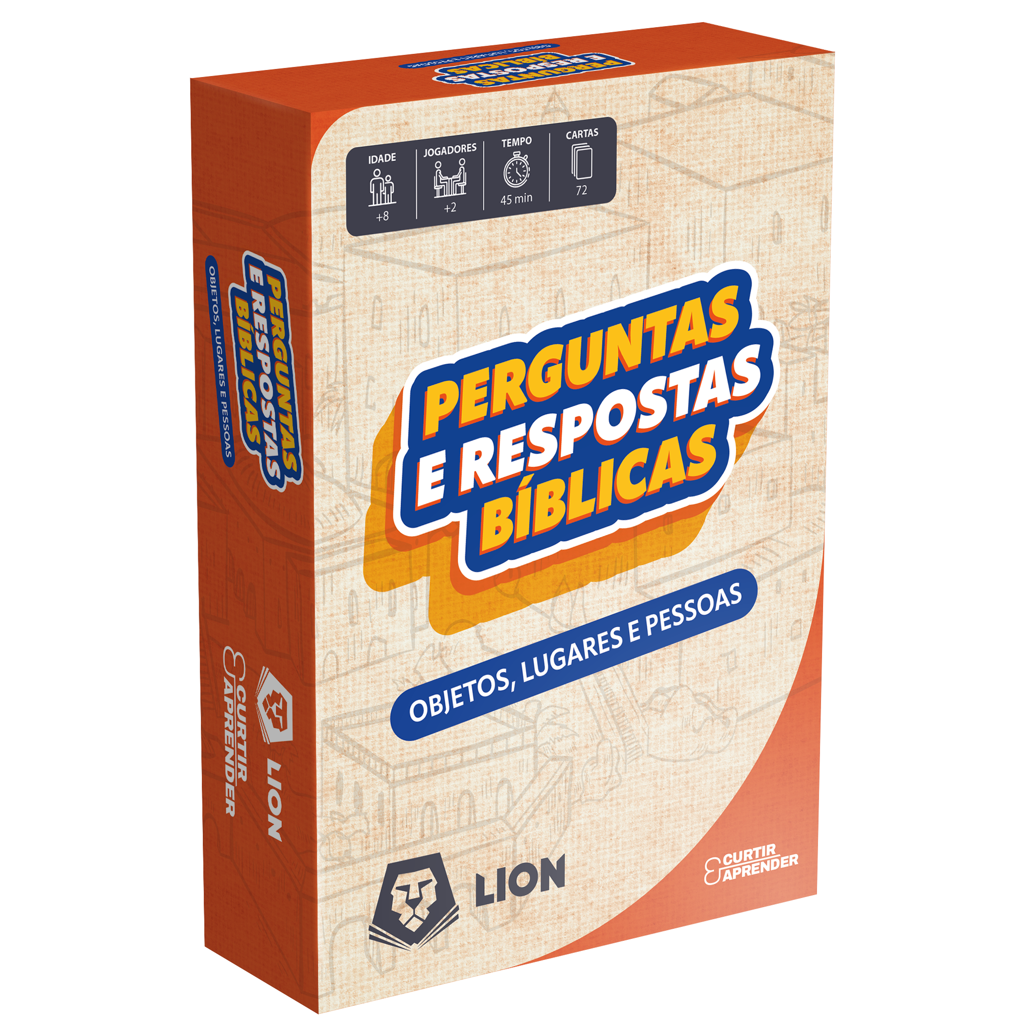 Jogo de cartas Perguntas e Respostas Biblicas – Deflivrariacrista