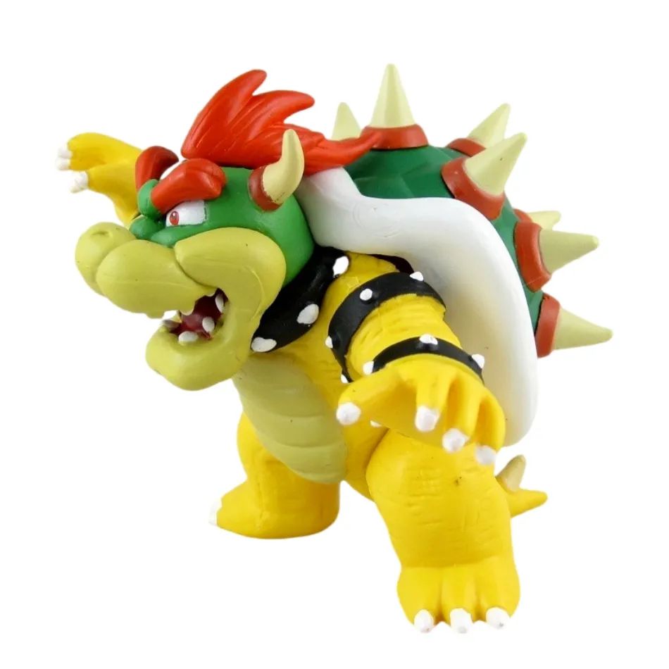 Porte-clés Super Mario Bros Avec Figurines PVC Luigi, Donkey Kong - Neuf Sous Blister