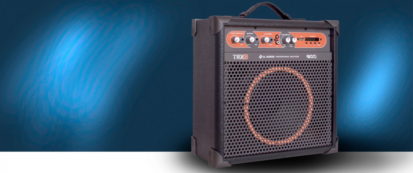 Caixa Multiuso - LL Audio TRX-8 - Musical Sax Som