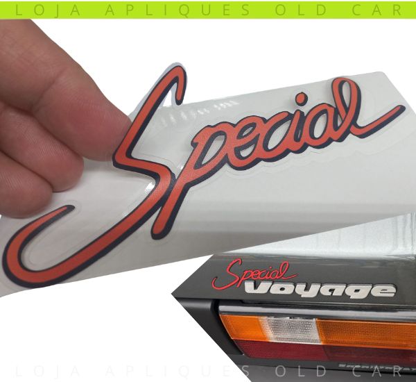 ADESIVO SPECIAL VOYAGE GL ARGENTINO / EXCLUSIVO SÉRIE LIMITADA 94 E 95 ...