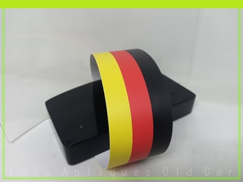 U24 - Adesivo per auto con bandiera NSA 8 x 5 cm