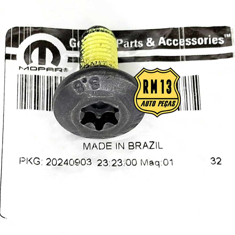 Parafuso Engrenagem Distribuição Cronos Pulse Firefly 1.3 - RM 13 Auto ...
