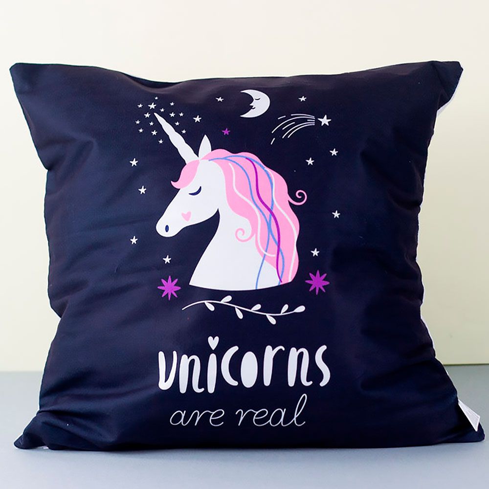 Capa Almofada Unicórnio Unicorn Cute Kawaii Tumblr