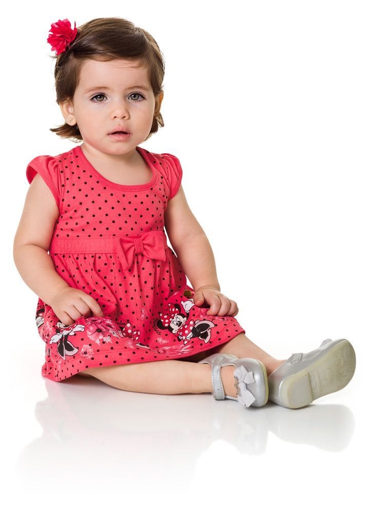 Vestido de malha da Minnie - Bibelô Kids - As melhores roupas e acessórios  para seu filho!
