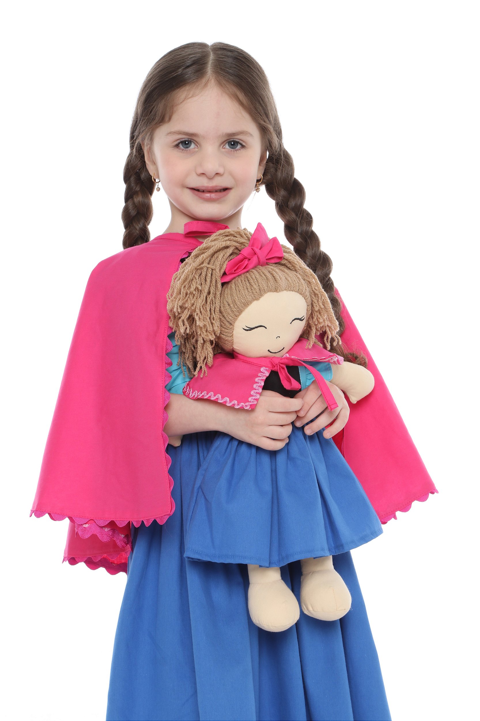 Vestido fantasia infantil - Anna Frozen - Baby Fashion & Fun