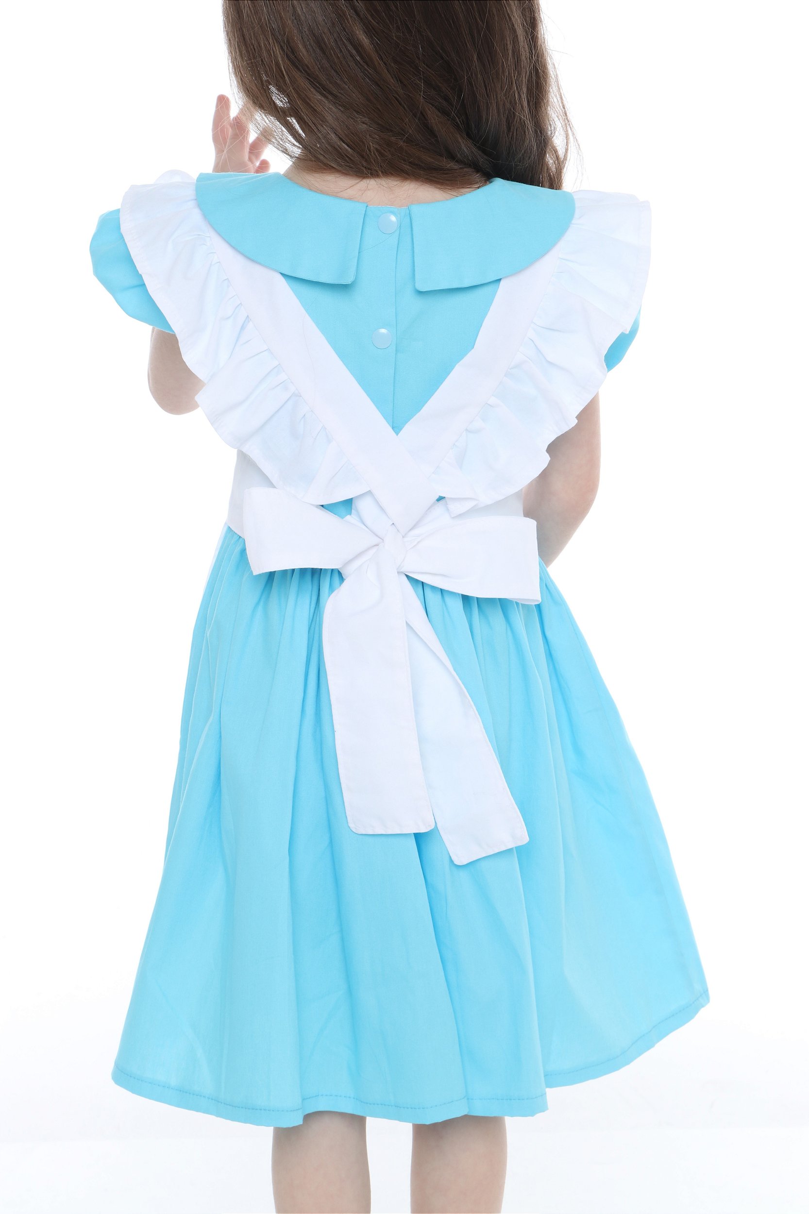 Vestido fantasia infantil Alice no Pais das Maravilhas - Baby Fashion & Fun