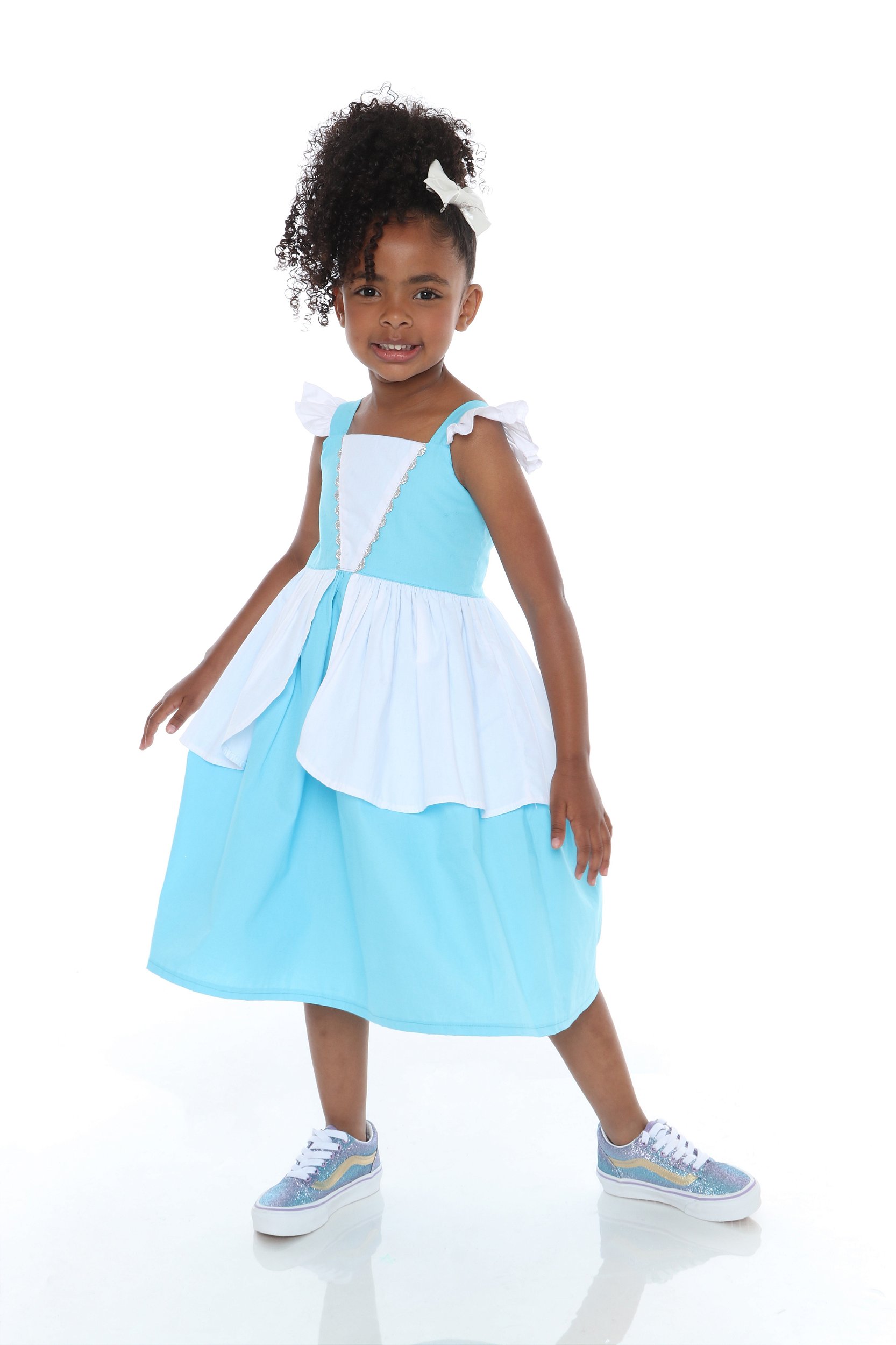 Vestido fantasia infantil - Anna Frozen - Baby Fashion & Fun