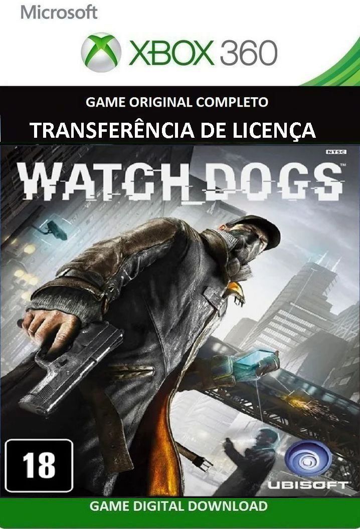 Jogo Watch Dogs - Xbox 360 - curitiba - watch dogs são paulo - watch dogs  rio de janeiro - Brasil Games - Console PS5 - Jogos para PS4 - Jogos para