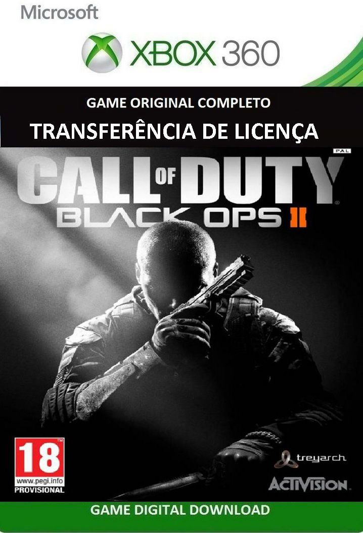 Jogos Xbox 360 transferência de Licença Mídia Digital - CALL OF