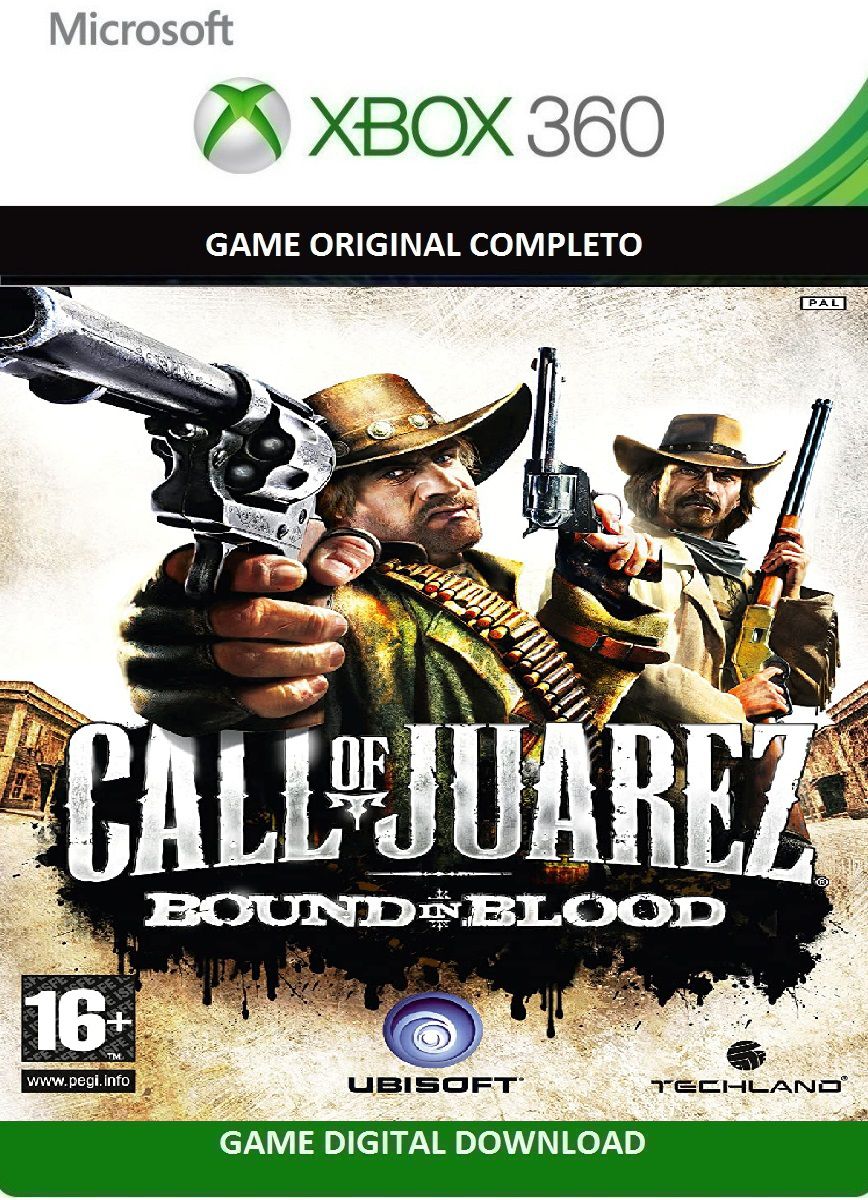 Jogos Xbox 360 transferência de Licença Mídia Digital - CALL OF JUAREZ BIB  +THE CARTEL + JUAREZ GUNSLINGER + THE KING OF FIGHTER 13 + BRINDES DA FOTO