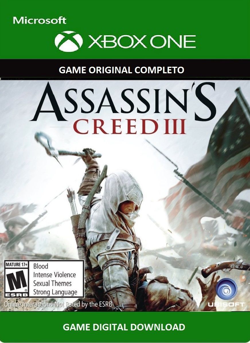 jogo assassin's creed 3 Xbox 360 apenas disco 2