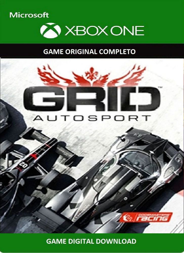 Pc Grid Autosport Jogo Completo