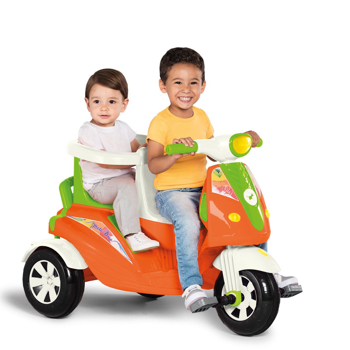 Brinquedo Infantil Divertido Moto De Passeio Max Rosa Calesita em