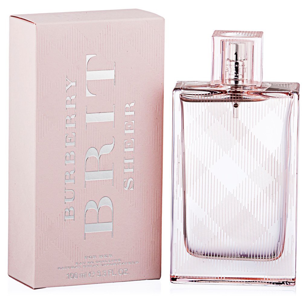 BURBERRY BRIT SHEER FEMININO EAU DE TOILETTE - Beaty Outlet Perfumes  Importados