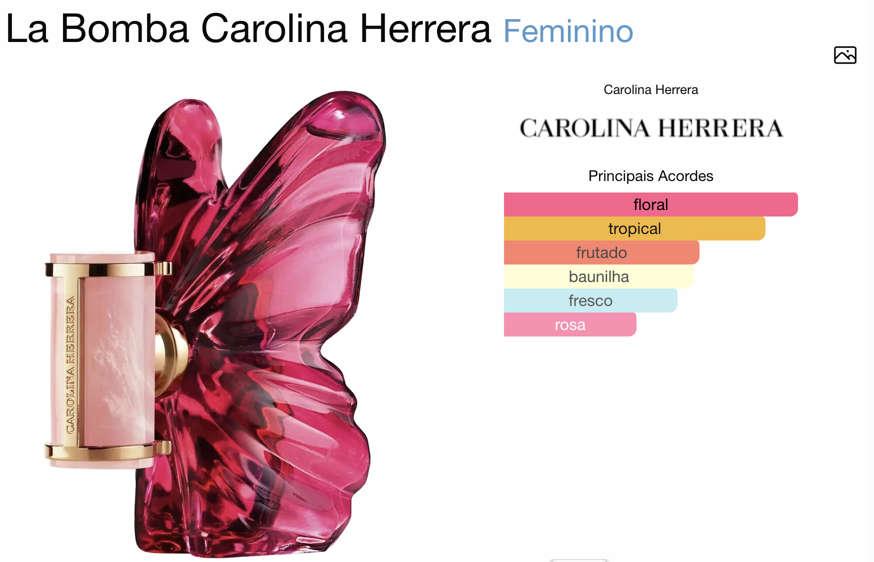 Carolina Herrera La Bomba EDP Feminino | Perfume Importado Original - Beaty  Outlet Perfumes Importados