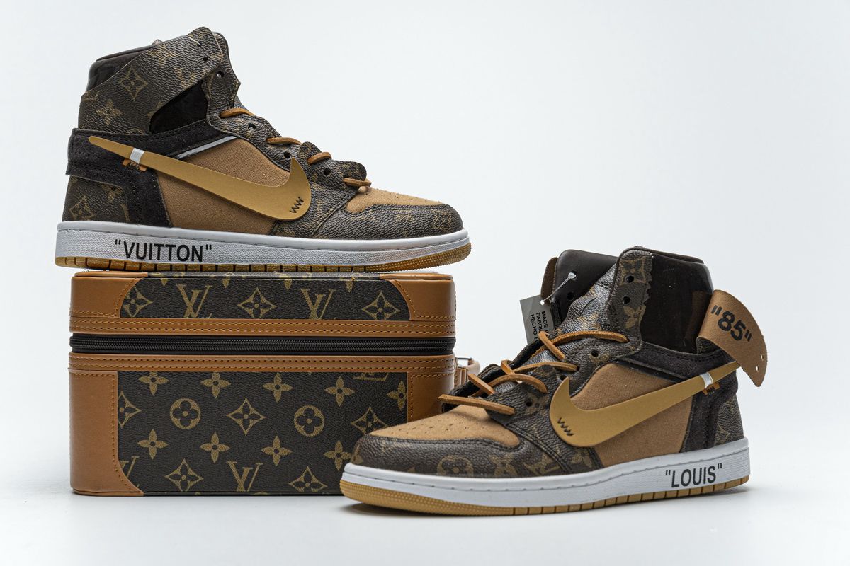 tenis nike air jordan louis vuitton