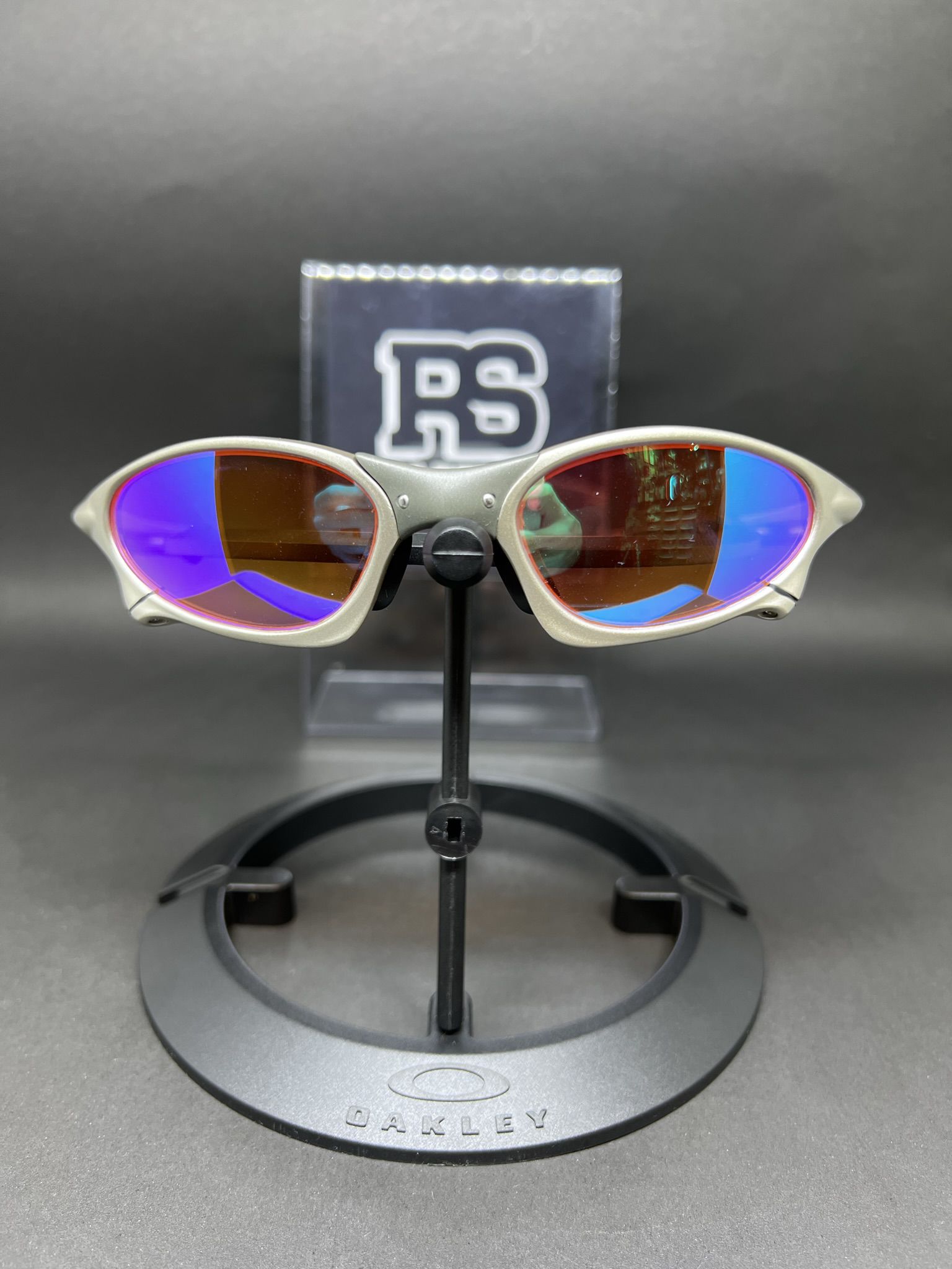 Vintage Oakley X-Metal Penny Sunglasses - Plasma Ice Iridium