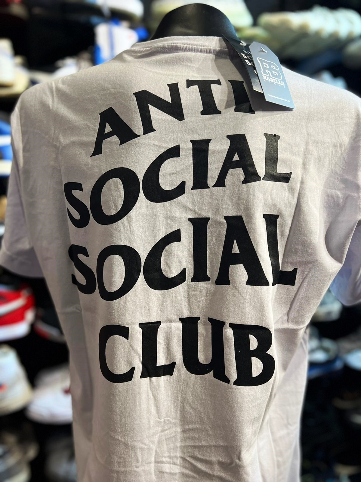 Camiseta Anti Social Social Club Branca - Pronta Entrega - Rabello Store -  Tênis, Vestuários, Lifestyle e muito mais