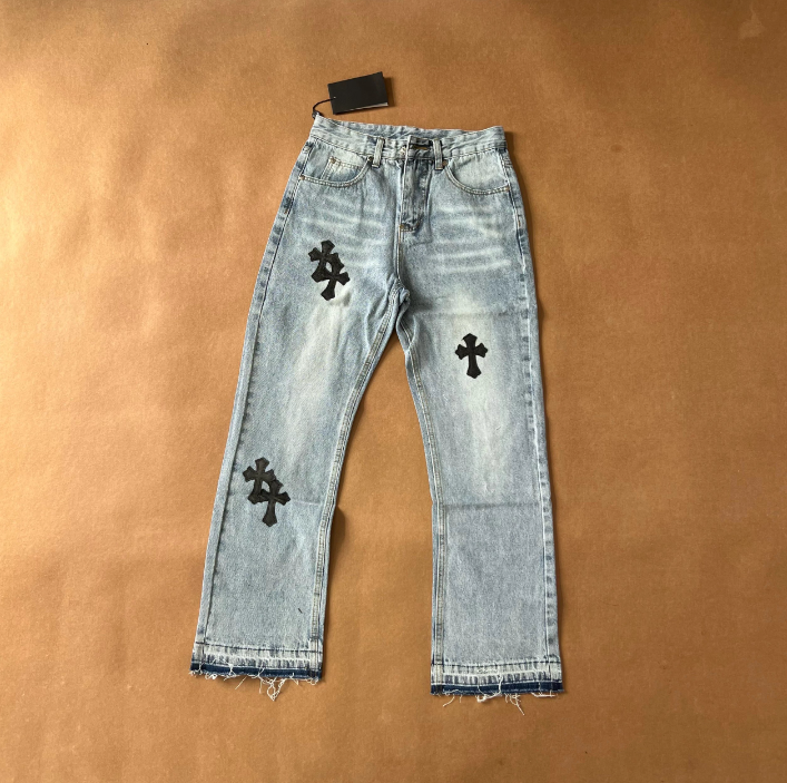 Calça Jeans Chrome Hearts Chrome Model 1 Encomenda Rabello Store