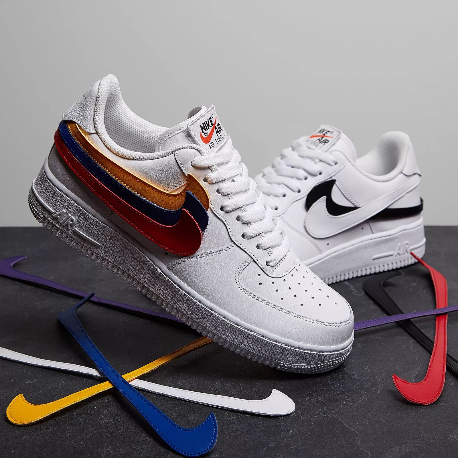 Tenis Nike Air Force 1 x Branco Velcro Color PK ENCOMENDA Rabello Store Tenis Vestuarios Lifestyle e muito mais